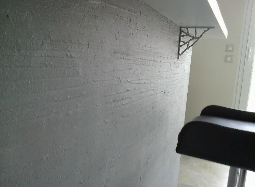 Béton décoratif, Cyril Adam, peintre à Vertus dans la Marne